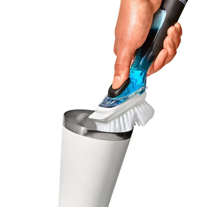 Soap Dispensing Dish Brush H2