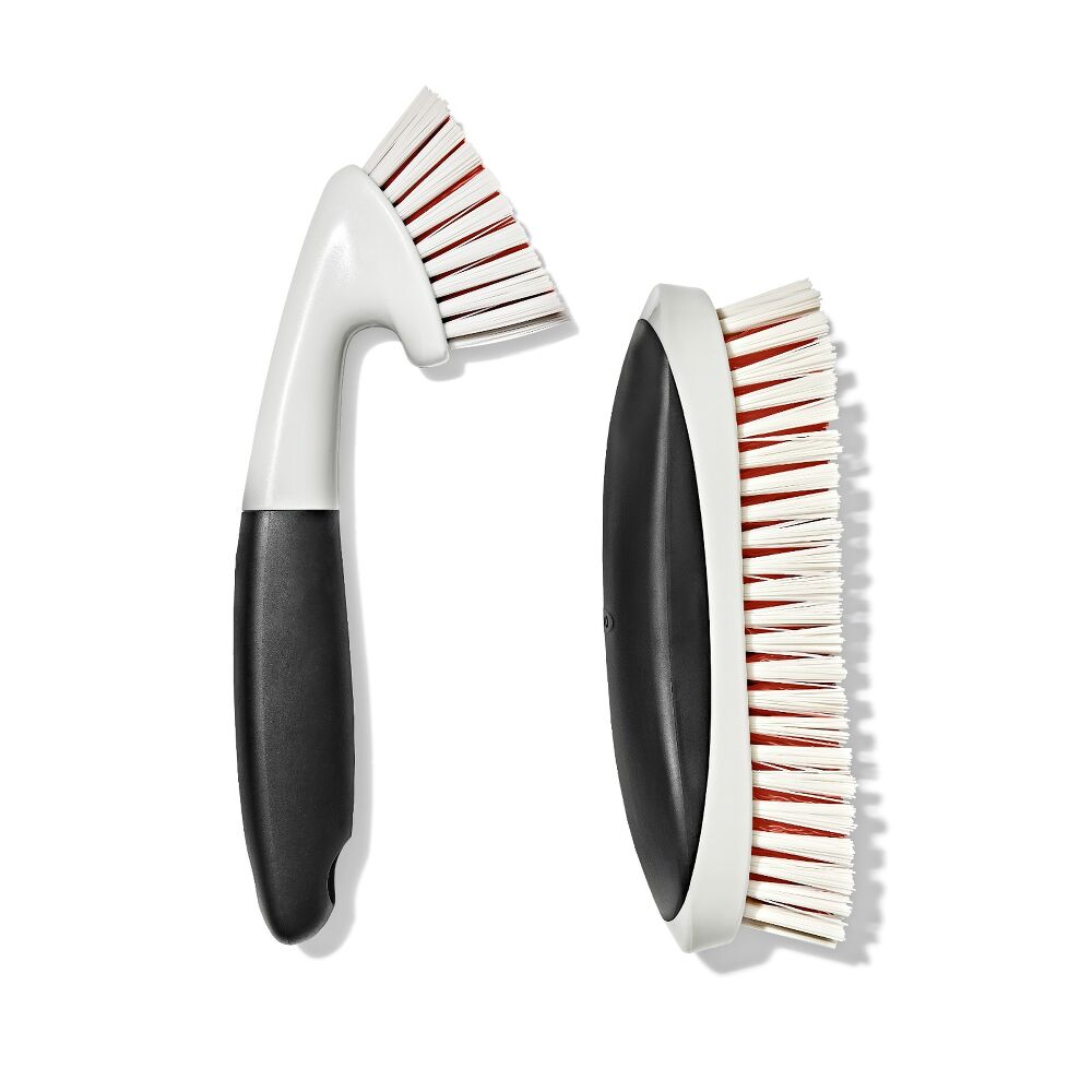 Grout Brush & Heavy Duty Scrub Brush Combo Set O7
