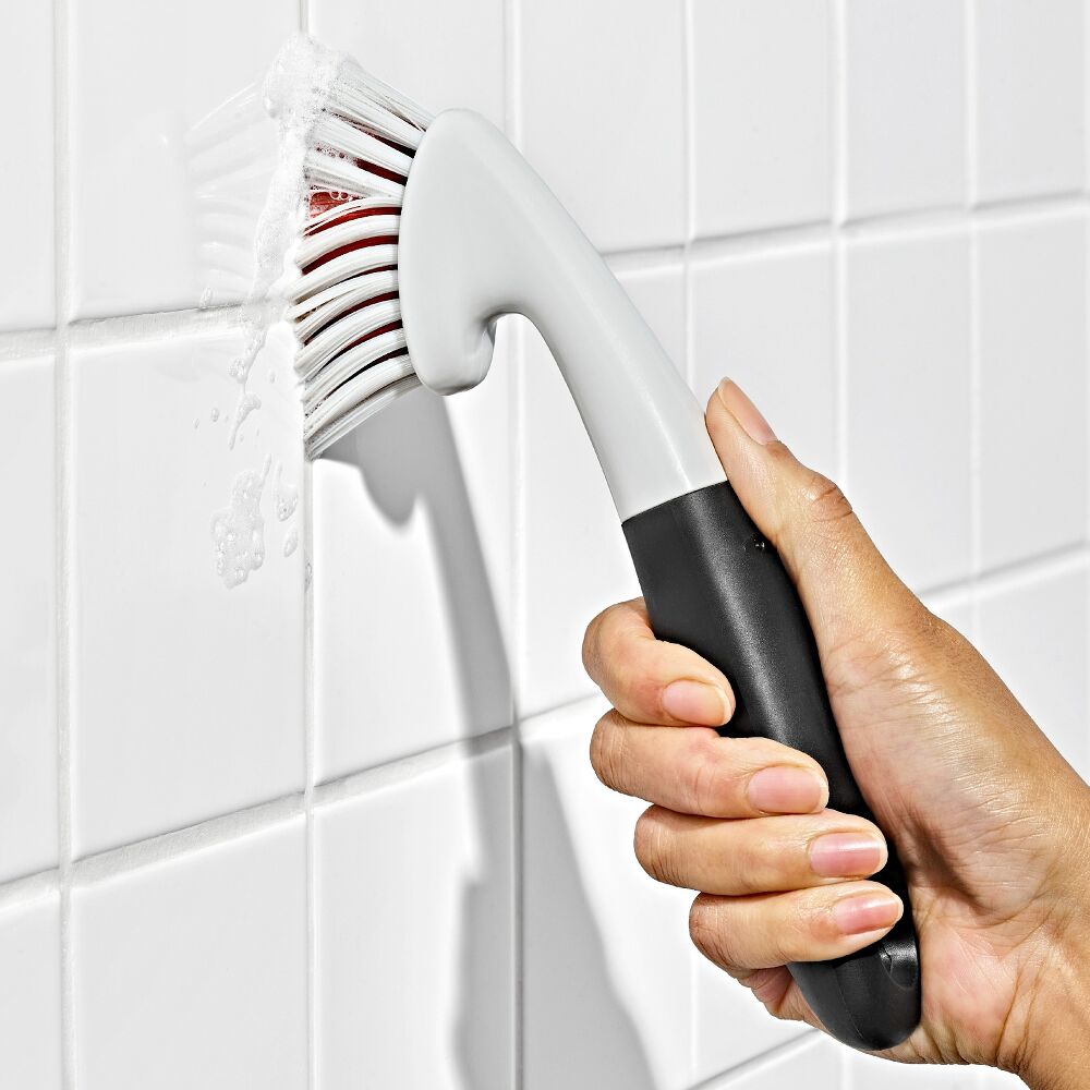 Grout Brush & Heavy Duty Scrub Brush Combo Set O7