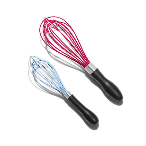 2 Pc Silicone Whisk Set V9