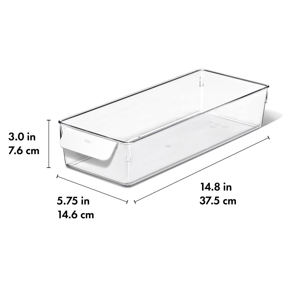 Refrigerator Storage Bin 5 In X 14 In S2