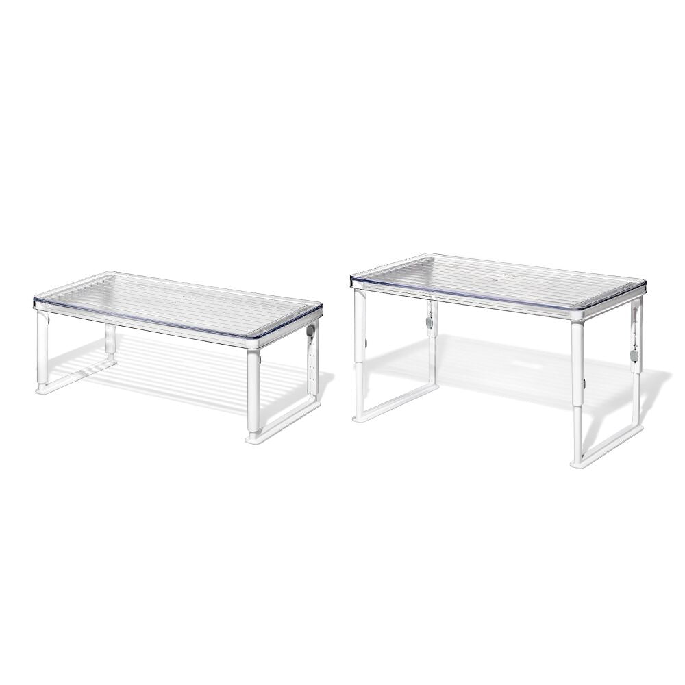 Adjustable Refrigerator Shelf Riser J7
