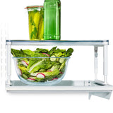 Adjustable Refrigerator Shelf Riser J7