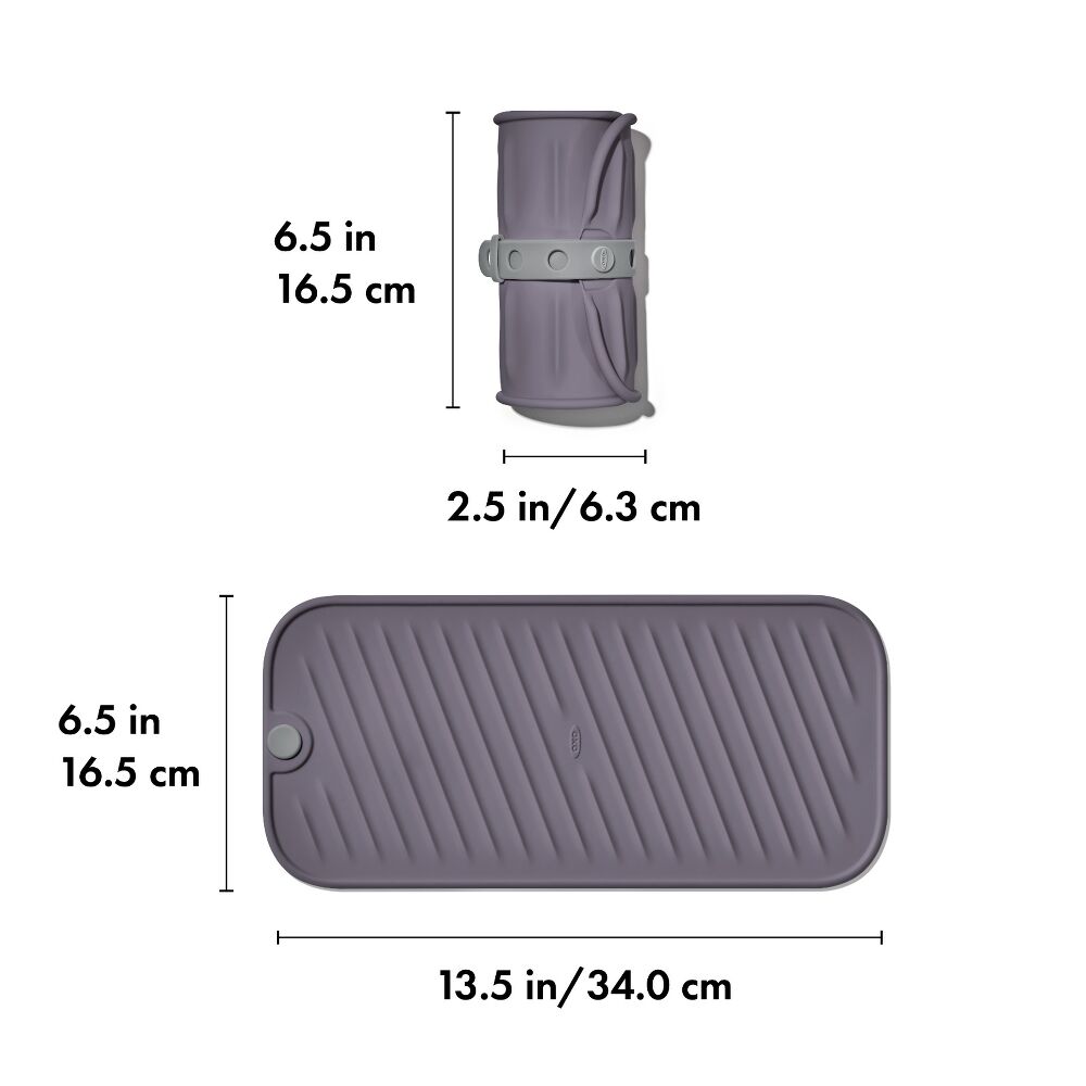 Hot Styling Tool Mat - Gray Q2
