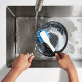 Dish Brush with Scraper X3