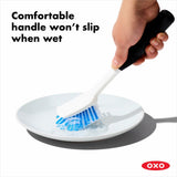 Dish Brush with Scraper X3
