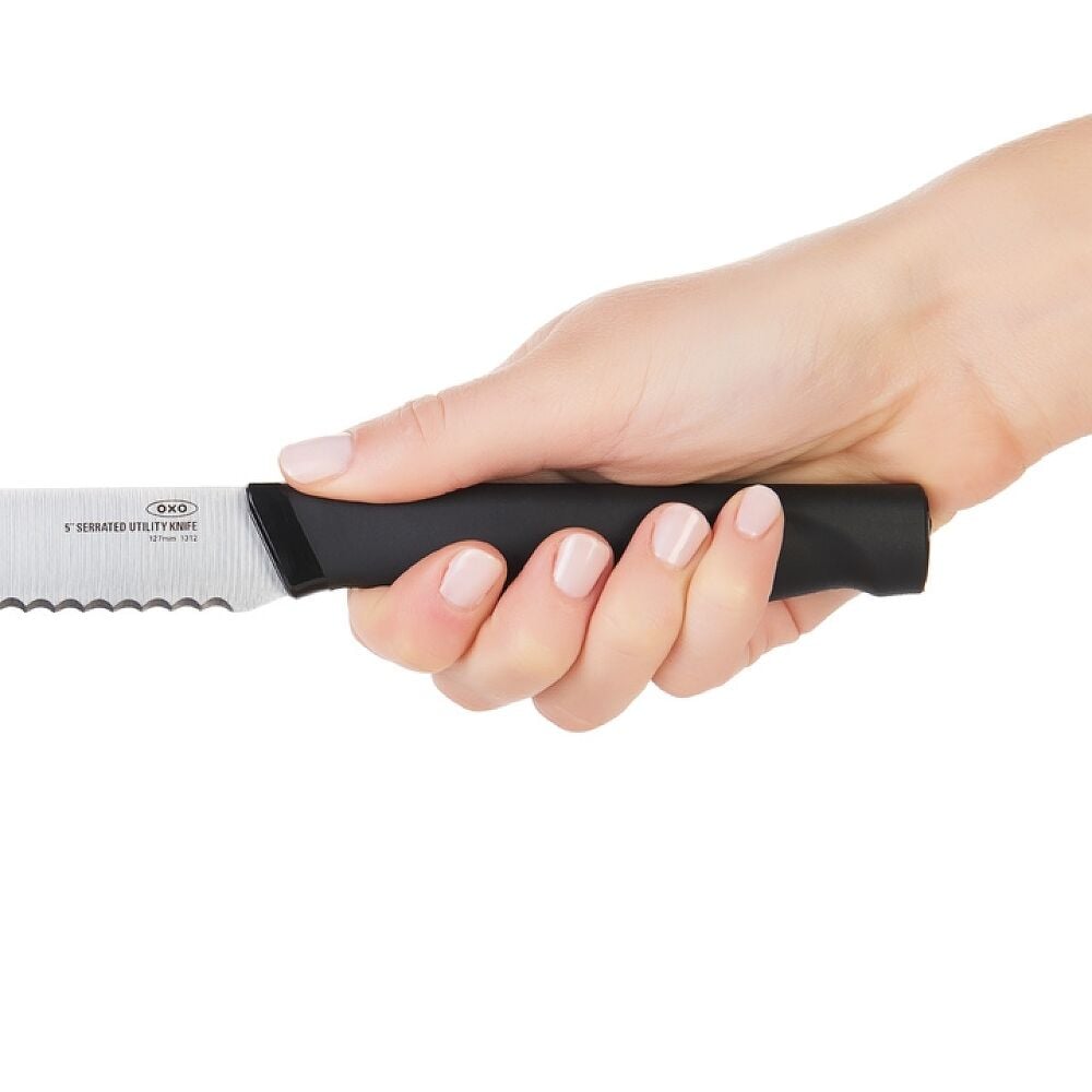 5" Serrated Utility Knife Q6