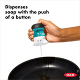 Soap Dispensing Palm Brush V6