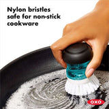 Soap Dispensing Palm Brush M1