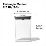 POP Container - Rectangle Medium (2.7 Qt/2.6 L) T2