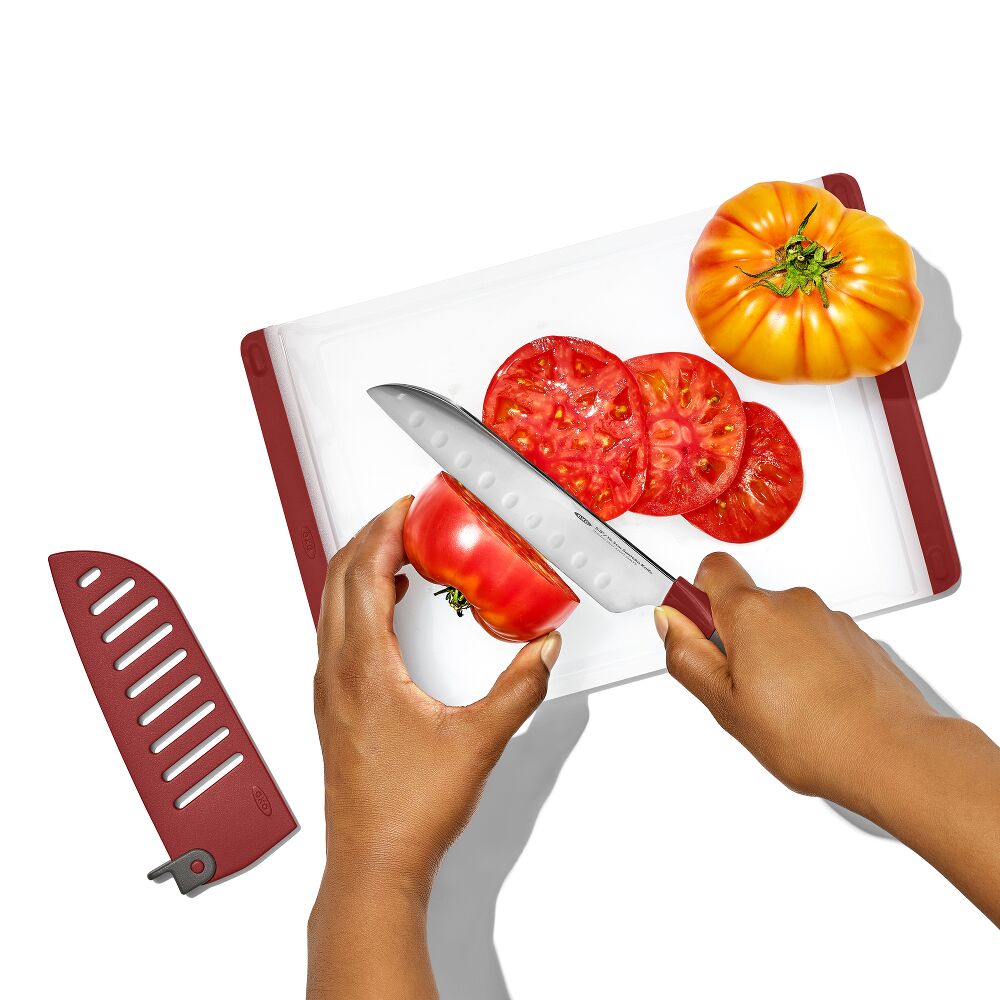 OXO Outdoor 5.5in Santoku Knife with Locking Sheath G9