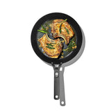 Outdoor 12-inch Carbon Steel Pan with Removable Handle N3