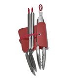 OXO Outdoor 4 -Piece Camp Stove Cooking Set W0
