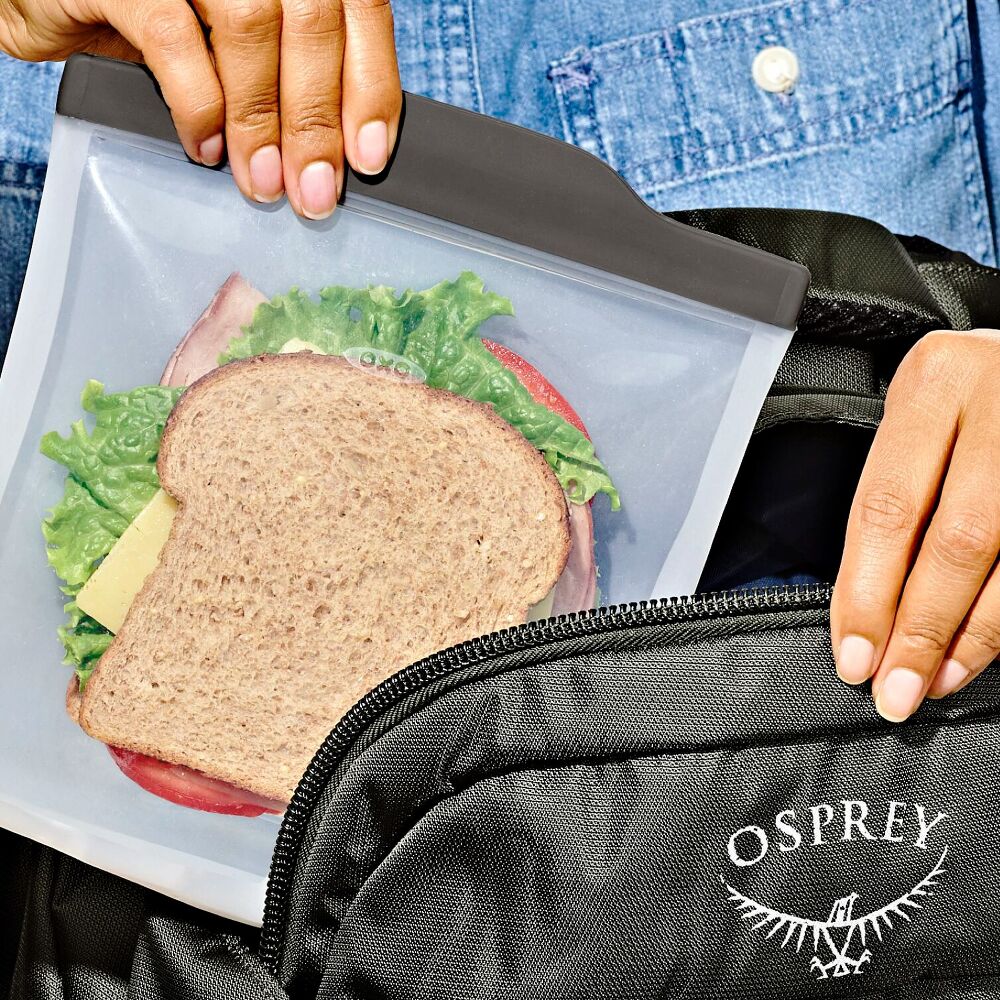 Outdoor Silicone Reusable Sandwich Bag (28 oz) H1