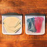 Outdoor Silicone Reusable Sandwich Bag (28 oz) H1
