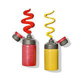 Outdoor 7-Piece Spice Shaker & Squeeze Bottle Set P2