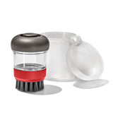 Outdoor Soap Dispensing Dish Brush with Storage Case C2