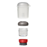 Outdoor Soap Dispensing Dish Brush with Storage Case C2