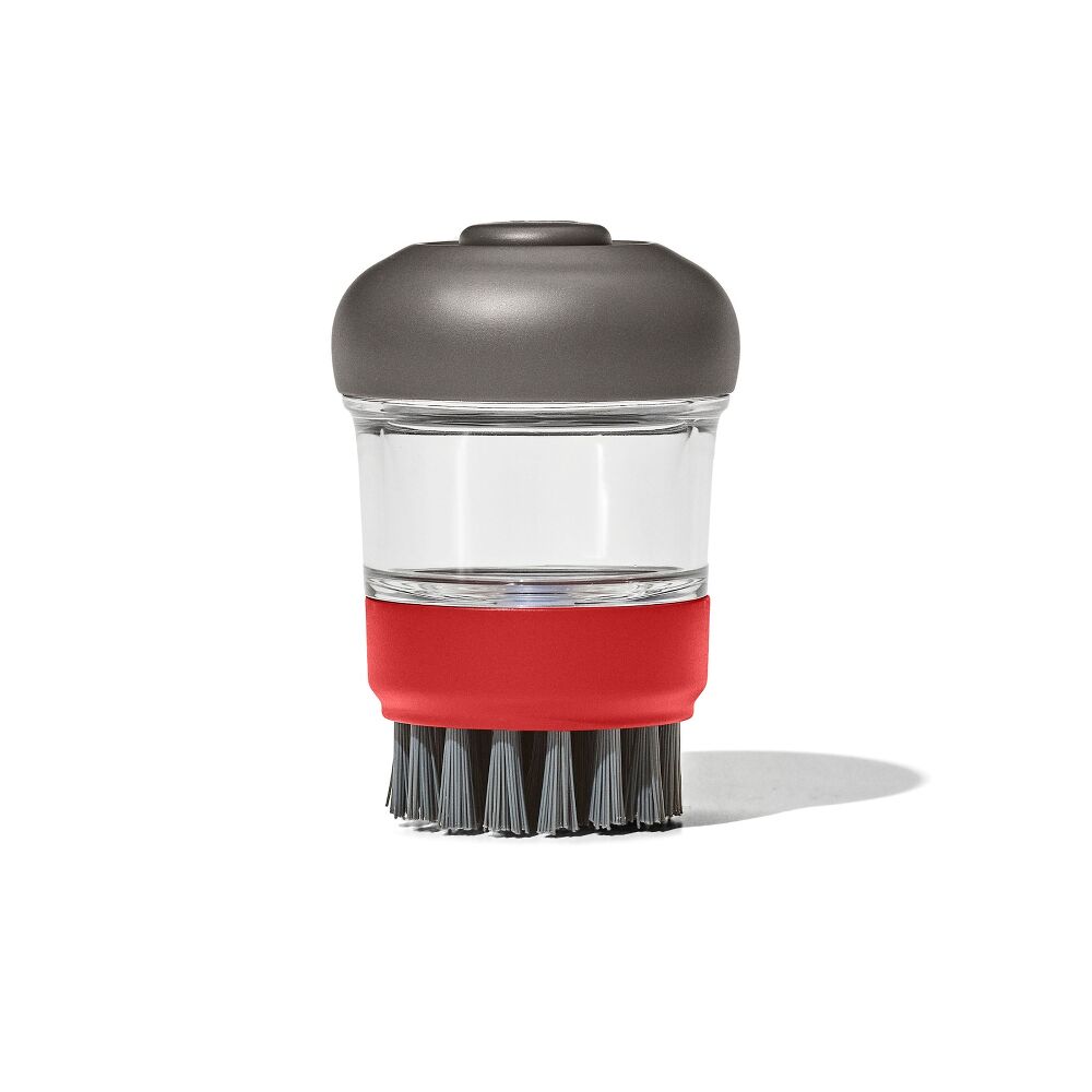 Outdoor Soap Dispensing Dish Brush with Storage Case C2