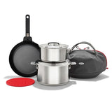 Outdoor Camp Cookware Set with Travel Bag Z2