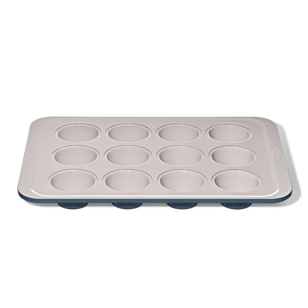 Non-Stick Pro Ceramic Coated Metal Bakeware 12 Cup Muffin Pan S5