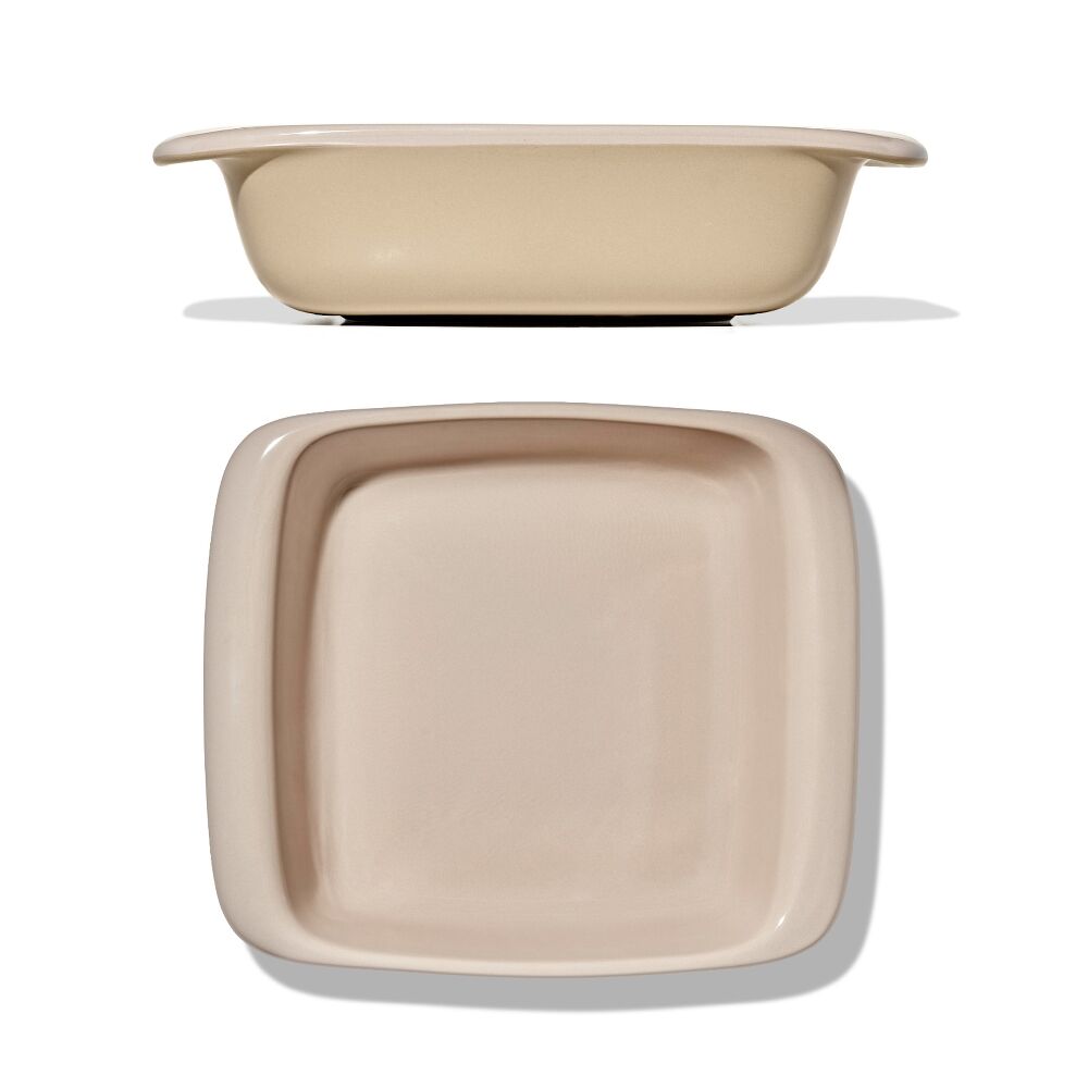 2 Qt Square Stoneware Baking Dish S9