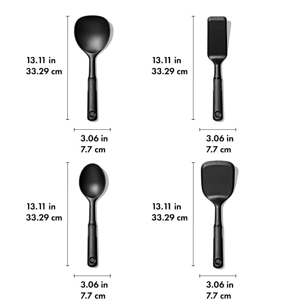 4-Piece Nylon Mini Utensil Set I9