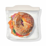 Silicone Reusable Bag -  4 Piece Lunch Set - Oat/Lagoon Z7