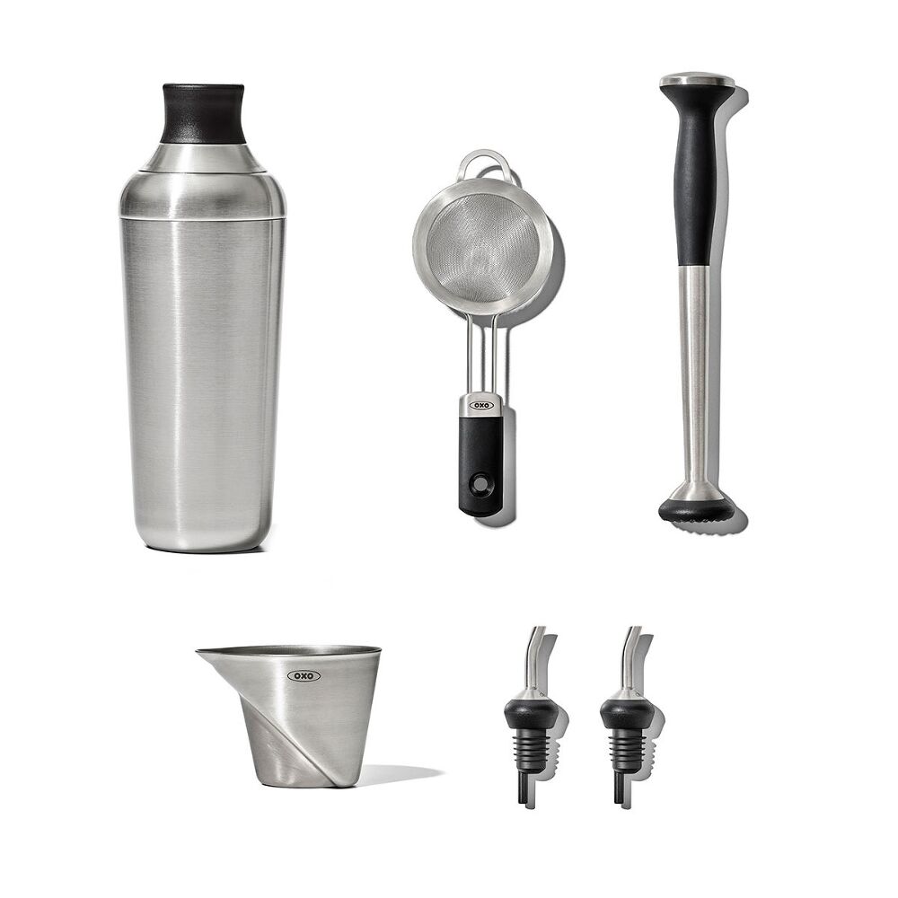 Steel 6-Piece Barware Set S3
