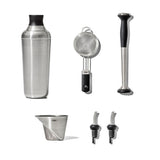 Steel 6-Piece Barware Set P0