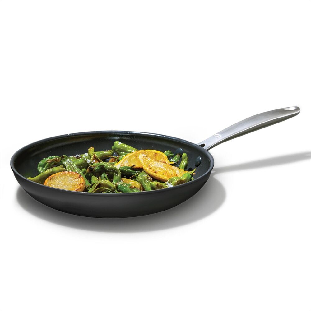 Enhanced Non-Stick 2-Piece Frypan Set — Black M2