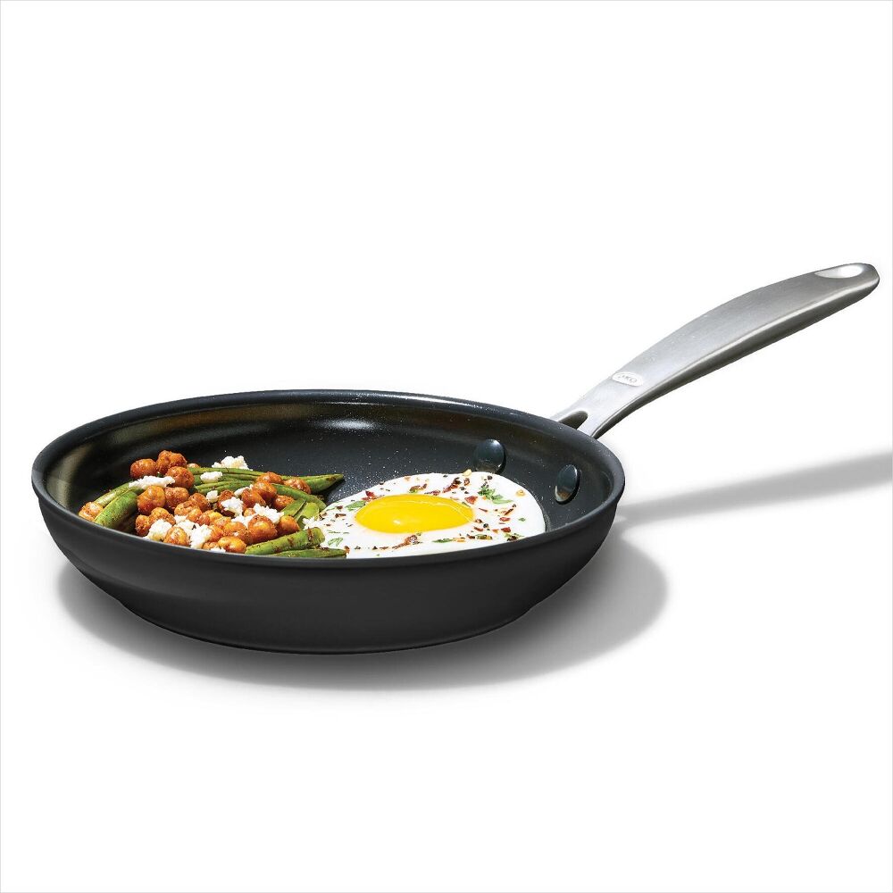 Enhanced Non-Stick 2-Piece Frypan Set — Black M2