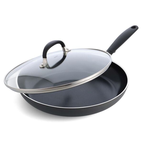 Non-Stick Pro Every Day 12 Inch Frypan with Lid D9