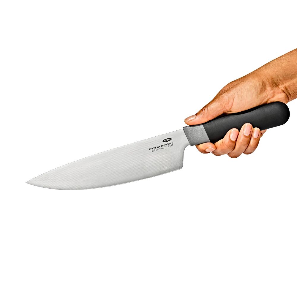 8 in Chefs Knife with Locking Sheath E9