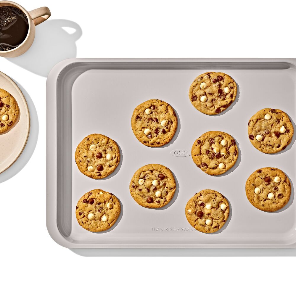 Non-Stick Pro Ceramic Coated Metal Bakeware Half Sheet Pan I8