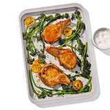 Non-Stick Pro Ceramic Coated Metal Bakeware Half Sheet Pan I8