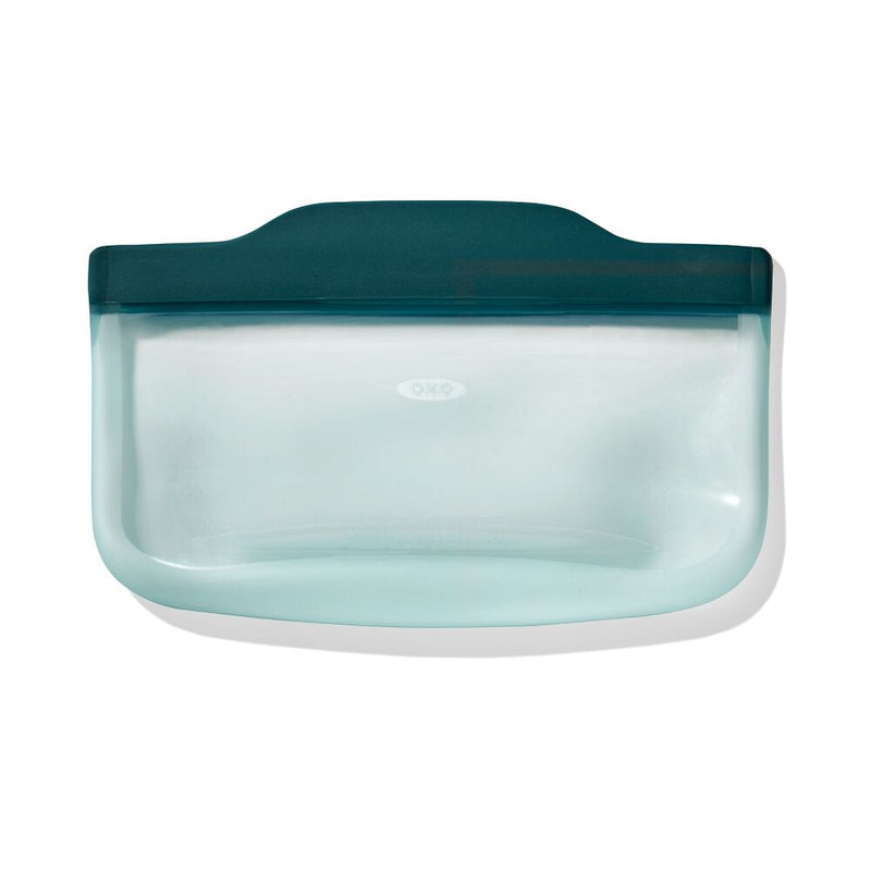 Silicone Reusable Bag - Snack Bag (12 oz) - Lagoon Q9