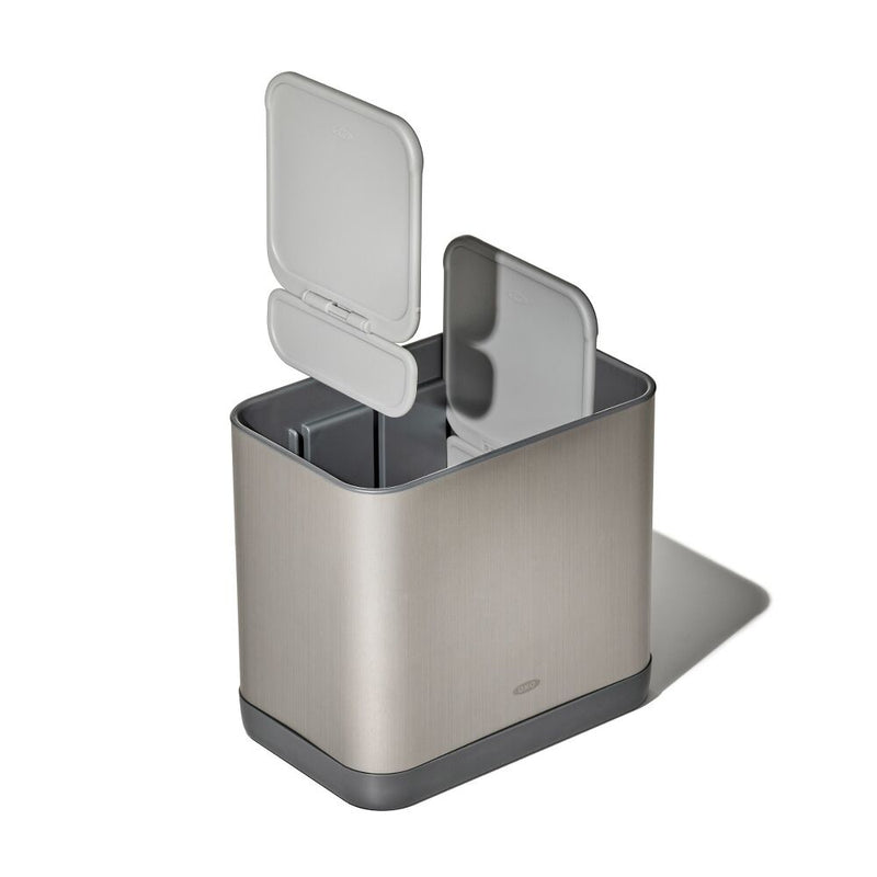 Adjustable Stainless Steel Utensil Holder - Large B1