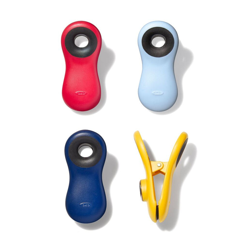 Magnetic All-Purpose Clips - 4-Pack - assorted colors G6