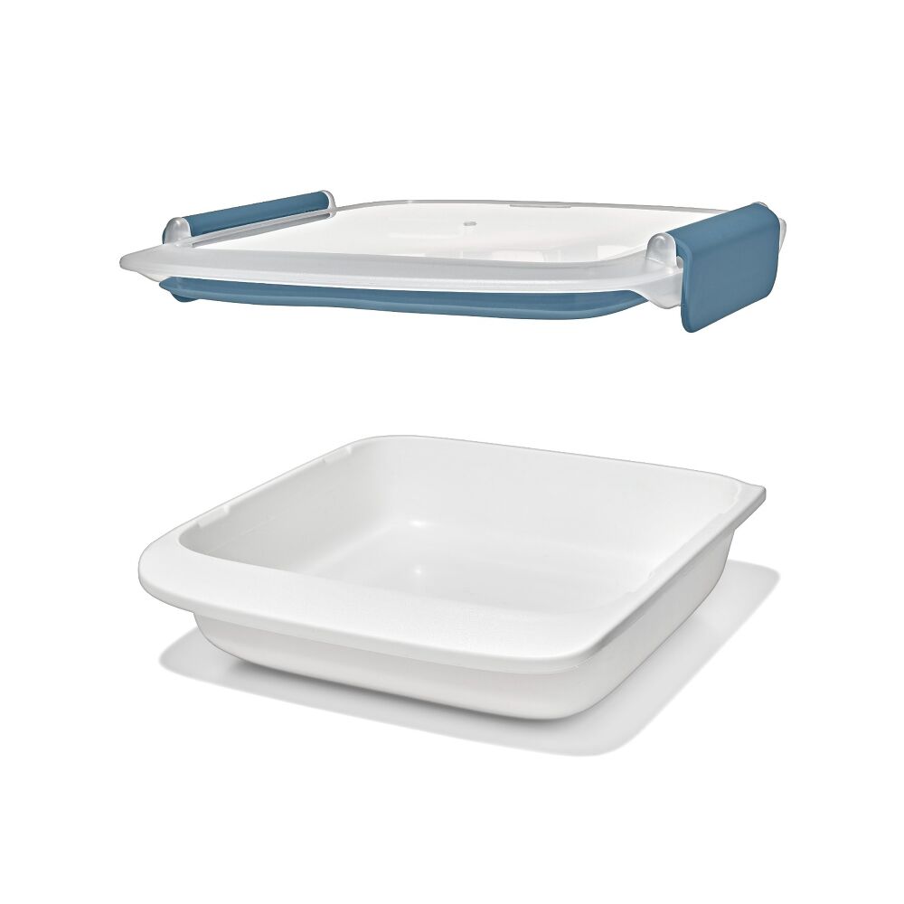 Prep & Go Slim Container with Removable Divider - 1.8 Cups/0.4 L U4