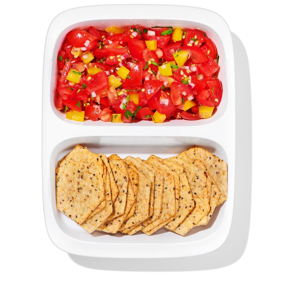 Prep & Go 2-Cup Divided Container K1