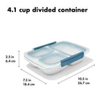 Prep & Go 4.1-Cup Divided Container - Ocean Blue W5