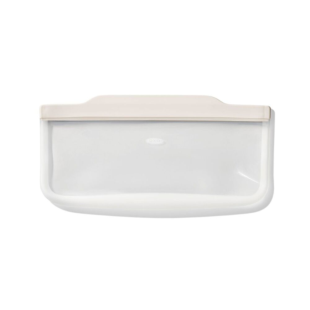 Silicone Reusable Bag - Slim Bag (20 oz) - Oat J2
