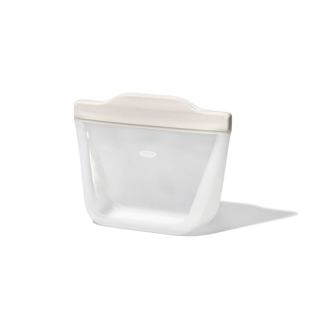 Silicone Reusable Bag - Stand-Up Snack (12 oz) – Oat M3