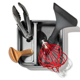 Adjustable Stainless Steel Utensil Holder - Small U2