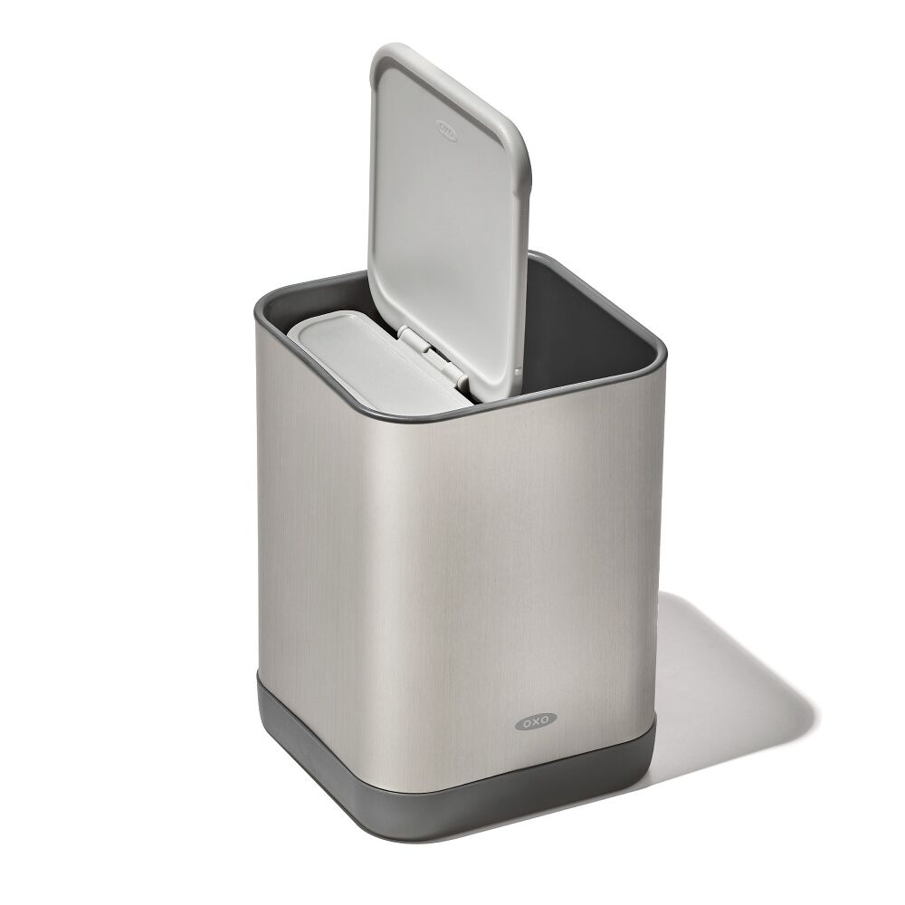 Adjustable Stainless Steel Utensil Holder - Small U2