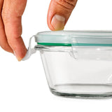 Smart Seal 8-Piece1 Cup Glass Round Container Set H6