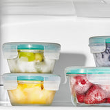 Smart Seal 8-Piece1 Cup Glass Round Container Set Z5