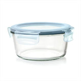 Smart Seal 7-Cup Glass Round Container - Arctic Blue Y0