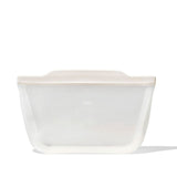 Silicone Reusable Bag - Stand-Up Half Gallon (64 oz) - Oat Q9